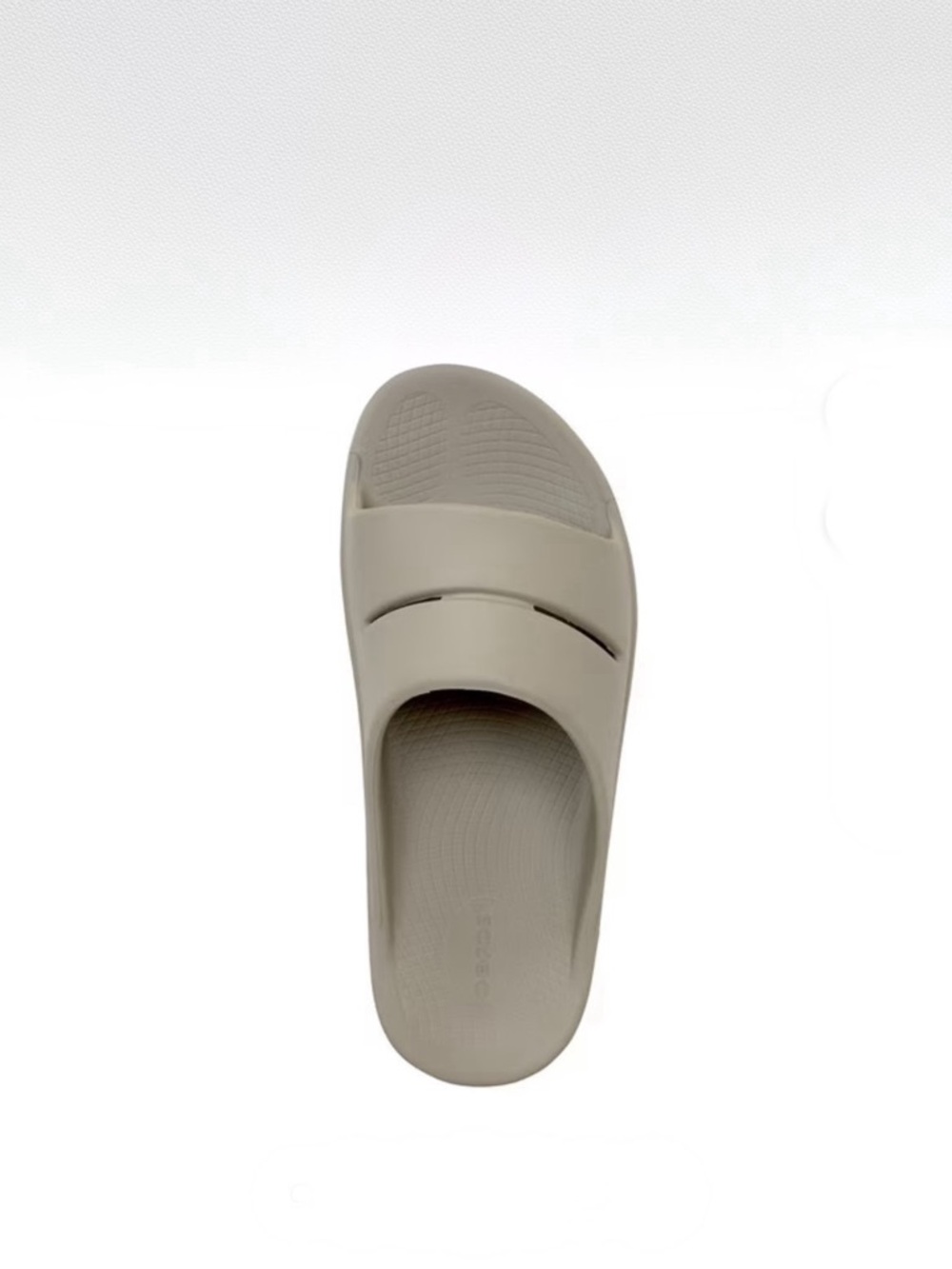 OOFOS Women's Recovery Slide Sandals in Taupe - Picture 5 of 10